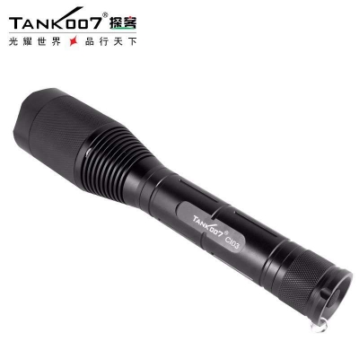 TANK007探客CI03大勻光伸縮調焦式手電投射、無(wú)干擾雜散光