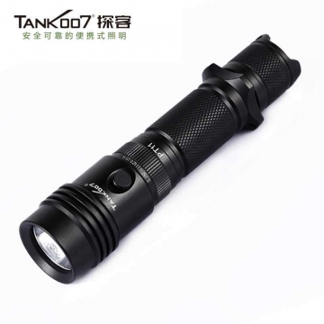 TANK007戰術(shù)鋁合金手電筒超亮遠射進(jìn)口LED..