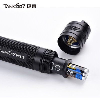 TANK007探客新標戰術(shù)型執勤直充手電筒PC11B超亮手電