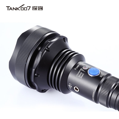 TANK007探客防身超亮手電筒直充充電遠射大功率戶(hù)外執勤，執法，巡邏，自駕專(zhuān)用 TC60