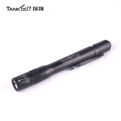 Tank007探客UVE2熒光檢測手電筒 便攜式迷你筆帽式UV紫外線(xiàn)手電